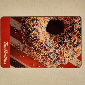 2022 Tim Hortons Sprinkle Donut Gift Card
